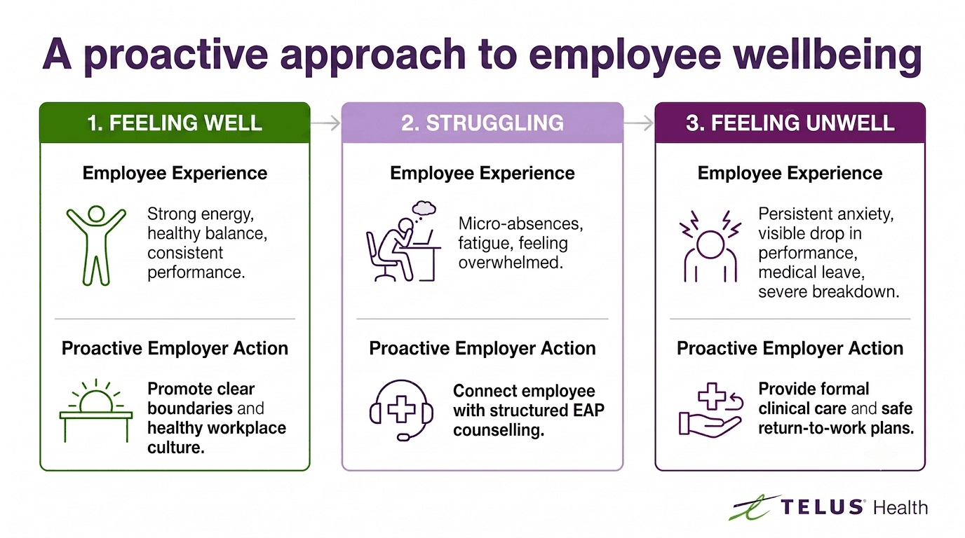 Wellbeing continuum
